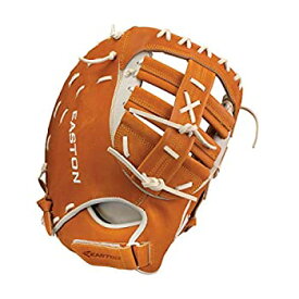 【中古】【輸入品・未使用】Easton プロ仕様 ファストピッチコレクション 野球グローブ 右手スロー 13インチ ミッドナイトブラウン ファーストベースミット