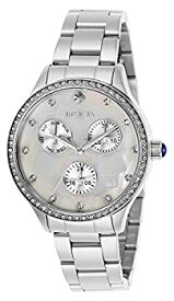 【中古】【輸入品・未使用】Invicta Women's Angel Steel Bracelet & Case Quartz White Dial Analog Watch 29090