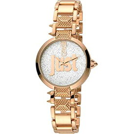 【中古】【輸入品・未使用】Just Cavalli Women's Just Mio Rose Gold-Tone Steel Bracelet Case Quartz Watch JC1L076M0145