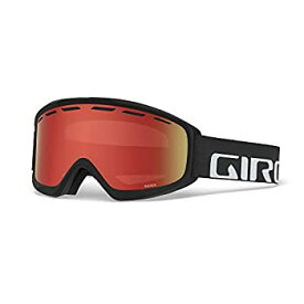 【中古】【輸入品・未使用】Giro 2018インデックスOTG Ski Goggle???ブラックWordmarkフレーム/ Amber Scarletレンズ???7083046
