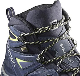 【中古】【輸入品・未使用】Salomon Women's X Ultra 3 Mid GTX Hiking Boots%カンマ% Crown Blue/Evening Blue/Sunny Lime%カンマ% 9
