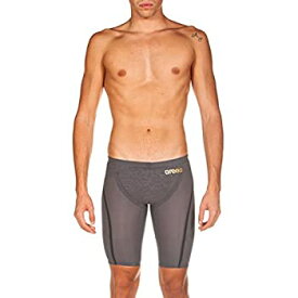 【中古】【輸入品・未使用】Arena Powerskin Carbon Ultra Men's Jammers Racing Swimsuit%カンマ% Dark Grey/Dark Grey/Gold%カンマ% 28