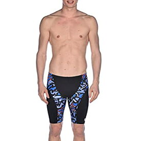 【中古】【輸入品・未使用】ARENA USA Allover MaxLife Jammer Swimsuit%カンマ% Black - Multicolor%カンマ% 30