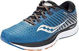 【中古】【輸入品・未使用】[サッカーニ] Men's S20548-25 Guide 13 Running Shoe%カンマ% Blue/Silver - 9.5 M