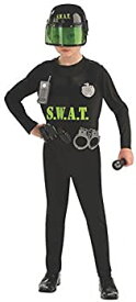 【中古】【輸入品・未使用】S.W.A.T.警察チーム　子供用　衣装コスチューム♪ハロウィン♪サイズ：Medium