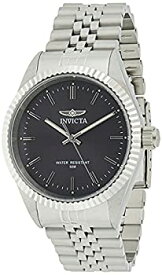 【中古】【輸入品・未使用】Invicta Men's Specialty Steel Bracelet & Case Quartz Silver-Tone Dial Analog Watch 29372