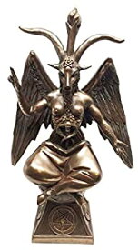 【中古】【輸入品・未使用】Pacific Giftware Goat Baphomet Satanism Sabbatic Sculpture%カンマ% Bronze by Pacific Giftware