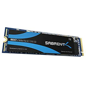 【中古】【輸入品・未使用】Sabrent 1TB ロケット NVMe PCIe M.2 2280 内蔵SSD 高性能ソリッドステートドライブ (SB-ROCKET-1TB)