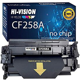 【中古】【輸入品・未使用】HI-VISION HI-YIELDS 互換標準イールド 58A CF258A トナーカートリッジ 交換用 (DIYチップ) Laserjet Pro M404dn M404dw M404n MFP M428fdw M428