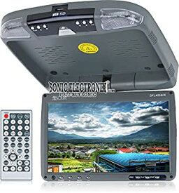 【中古】【輸入品・未使用】Absolute DFL4008IRG 9.5-Inch TFT-LCD Overhead Flip-Down Monitor with DVD Player and Built-in IR Transmitter (Grey) by Absolute