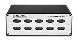【中古】【輸入品・未使用】Glyph studioraid ミニ外付けハードドライブ (4000GB 5400RPM eSATA USB 3.0 有線 3.0 420Mbit/s) ブラック シルバー