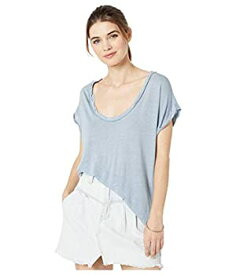 【中古】【輸入品・未使用】Free People Under The Sun Tシャツ US サイズ: Small (4/6) カラー: ブルー