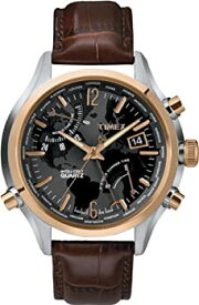 【中古】【輸入品・未使用】Timexインテリジェントクォーツt2?N942メンズIndiglo World Time Watch