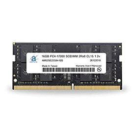 【中古】【輸入品・未使用】Adamanta 16GB (1x16GB) ノートパソコンメモリアップグレード Acer Aspire E 15 E5-575-33BM DDR4 2133Mhz PC4-17000 SODIMM 2Rx8 CL15 1.2v DRA