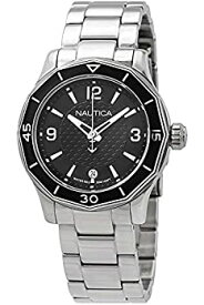 【中古】【輸入品・未使用】Nautica NSW 01 Black Dial Ladies Watch NAD16531L