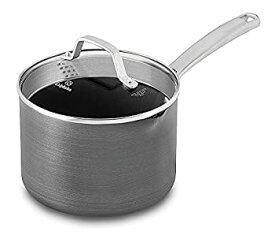 【中古】【輸入品・未使用】Calphalon 1932455 Classic Nonstick Sauce Pan with Cover%カンマ% 3.5 quart%カンマ% Grey by Calphalon