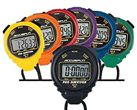 【中古】【輸入品・未使用】ACCUSPLIT A601X Pro Survivor Rainbow Plus One Stopwatches、アソートカラー、7パック