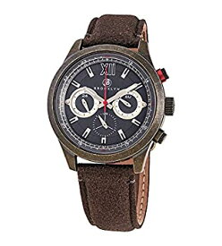 【中古】【輸入品・未使用】Brooklyn Watch Co. Stuyvesant クォーツブラックダイヤル メンズウォッチ BW-8128-CQ-014-BRW