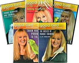 【中古】【輸入品・未使用】Parrot Training DVD Set 5 Titles (8 Discs) by Barbara Heidenreich