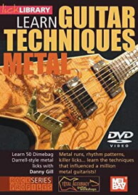 【中古】【輸入品・未使用】Learn Guitar Techniques: Metal [DVD] [Import]