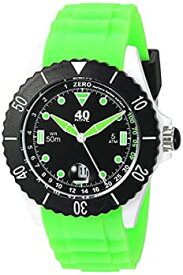 【中古】【輸入品・未使用】40?NineクォーツプラスチックとシリコンCasual Watch%カンマ% Color : Green (Model : 40?nine02?/ green30?)