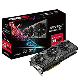 【中古】【輸入品・未使用】ROG-STRIX-RX580-T8G-GAMING Radeon RX580 Graphics Card [90YV0AK1-M0NA00]