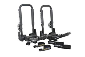 【中古】【輸入品・未使用】Rhino Rack Folding J Style Kayak Carrier%カンマ% Designed to Transport Kayak or Canoe%カンマ% Black