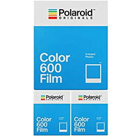 【中古】【輸入品・未使用】Polaroid Originals インスタントクラシックカラーフィルム 600カメラ用 バンドル(24枚撮り) (3枚)