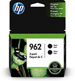 【中古】【輸入品・未使用】HP 962 | インクカートリッジ 2個 | ブラック | HP OfficeJet Pro 9000シリーズ | 3JB33AN