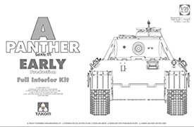 【中古】【輸入品・未使用】TAK02097 1:35 Takom Sd.Kfz.171 Panther A Early Production (Full Interior Kit) [MODEL BUILDING KIT]