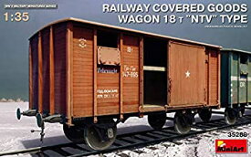 【中古】【輸入品・未使用】MIA35288 1:35 Miniart Railway Covered Goods Waggon 16T NTV Type [Model Building KIT]