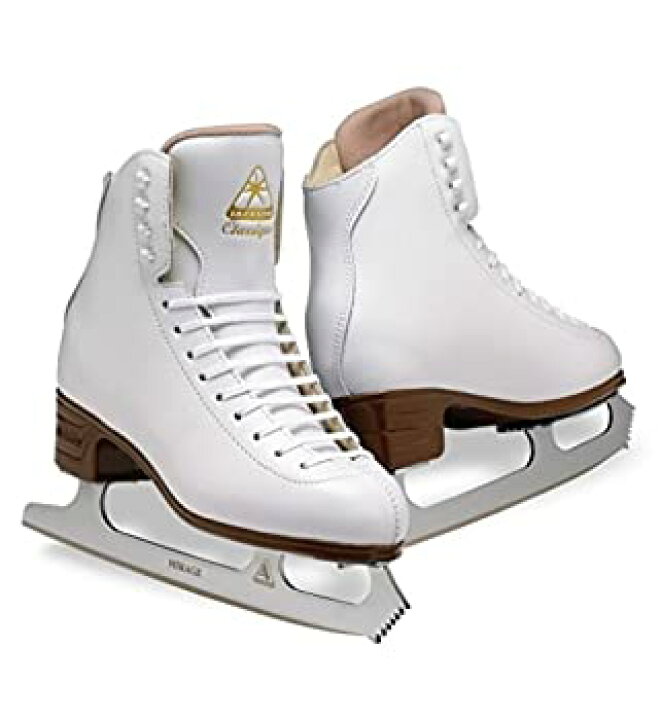 Jackson Ultima Classique JS1991 ホワイト キッズ アイススケート靴 幅C サイズ1.5 通販 
