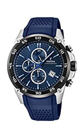 【中古】【輸入品・未使用】Festina 'The Originals Collection' メンズ クォーツウォッチ ブルーダイヤル クロノグラフディスプレイ ブルーラバーストラップ F20330/2