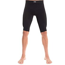 【中古】【輸入品・未使用】(Small/Medium%カンマ% Black) - Zensah Recovery Compression Short - Hamstring Support%カンマ% Compression Shorts for Running%カンマ% Athletic Com