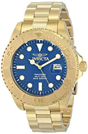 【中古】【輸入品・未使用】Invicta 男性用15193 プロダイバー アナログディスプレイ スイスクォーツ 金メッキ腕時計