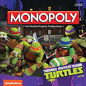 【中古】【輸入品・未使用】MONOPOLY: モノポリー Teenage Mutant Ninja Turtles Edition 【並行輸入品】