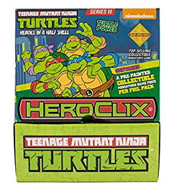 【中古】【輸入品・未使用】Teenage Mutant Ninja Turtles HeroClix: Gravity Feed Display - Heroes in a Half Shell Set 2 (24 Booster Packs)