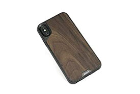 【中古】【輸入品・未使用】Mous iPhone X case - Genuine case Walnut wood - including screen protector/自然ムヌィ、強化繊維 (iPhone X/XS%カンマ% くるみ(Walnut))