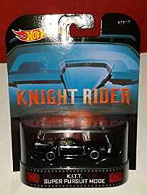 【中古】【輸入品・未使用】K.I.T.T. Super Pursuit Mode %ダブルクォーテ%Knight Rider%ダブルクォーテ% Hot Wheels 2014 Retro Series Die Cast Vehicle