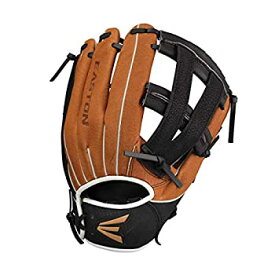 【中古】【輸入品・未使用】EASTON SCOUT FLEX ユース野球グローブ | 2020 | 右手スロー | 11インチ | 全ポジショングローブ | Vウェブ| 超ソフトレザー | 快適なグリップの