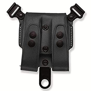 【正規品質保証】Galco SCL Double Mag Case Fits。45?cal Magsに肩のシステムブラックscl28b