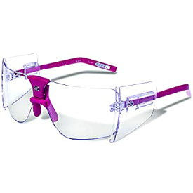 【中古】【輸入品・未使用】(Fuchsia Frame/Clear Lenses) - Gargoyles Performance Eyewear 85's Polycarbonate Safety Glasses