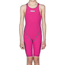 【中古】【輸入品・未使用】arena Girl's Powerskin ST 2.0 One Piece Racing Swimsuit%カンマ% Fuchsia%カンマ% 28