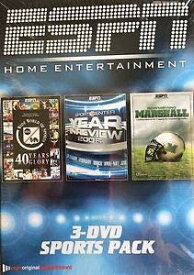 【中古】【輸入品・未使用】ESPN 3-DVD Sports Pack [DVD]