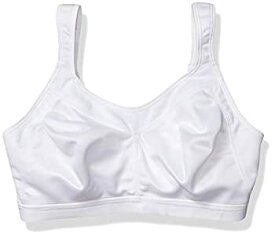 【中古】【輸入品・未使用】Playtex 18 Hour 4159 Active Lifestyle Wirefree Bra Size 42C%カンマ% White