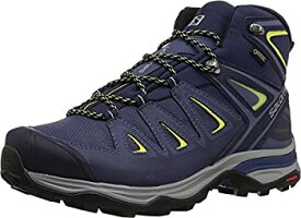 【中古】【輸入品・未使用】Salomon Women's X Ultra 3 Wide Mid GTX Hiking Boots%カンマ% Crown Blue/Evening Blue/Sunny Lime%カンマ% 11 D(M) US
