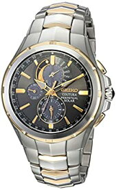 【中古】【輸入品・未使用】Seiko Mens Coutura Solar Perpetual Chronograph