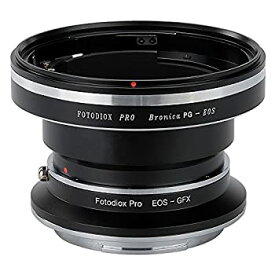 【中古】【輸入品・未使用】Fotodiox Proレンズマウントダブルアダプタ、Bronica GS - 1?( PG ) SLR and Canon EOSマウント（EF / EF - S ) D / SLRレンズをFujifilm g-moun