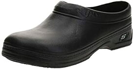 【中古】【輸入品・未使用】Skechers for Work Women's Clara Clog%カンマ% Black%カンマ% 10 B - Medium