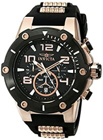 【中古】【輸入品・未使用】[インヴィクタ]Invicta 腕時計 Speedway Quartz Chronograph Black Dial Rubber Strap Watch 17201 メンズ [並行輸入品]